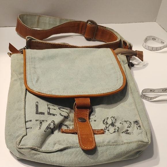 Myra Bag Handbags - Myra Bag Upcycled Crossbody Bag